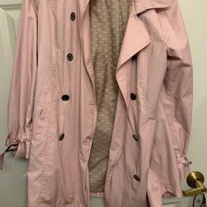 Michael kors pink coat long